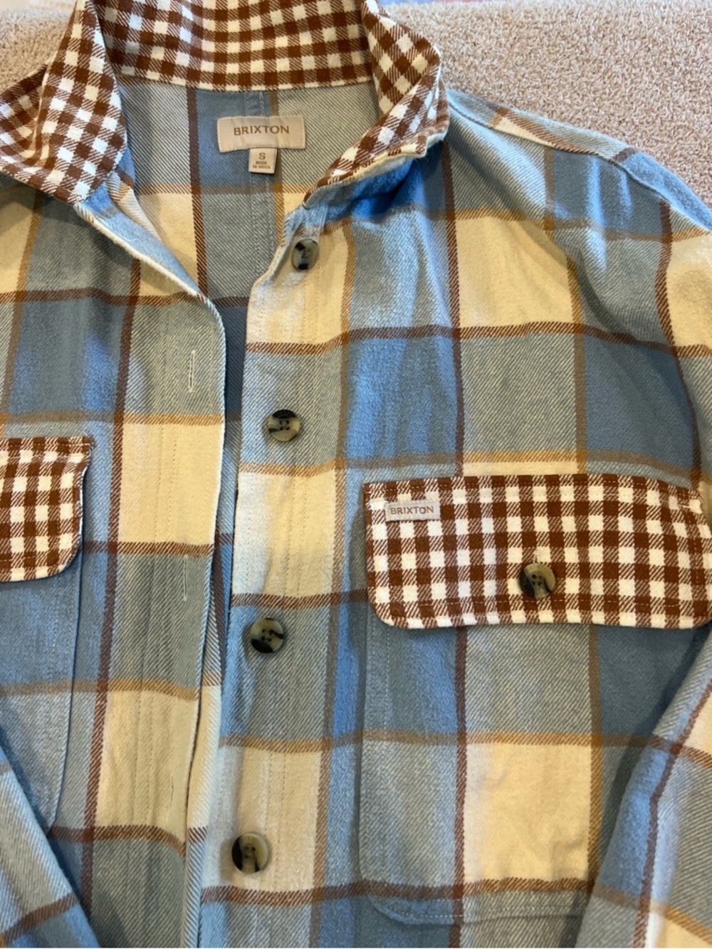 Brixton Flannel 100% Organic Cotton - Picture 4 of 5